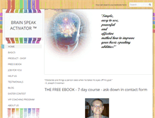 Tablet Screenshot of brainspeakactivator.com